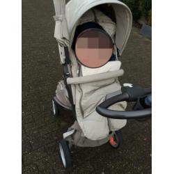 Stokke kinder/wandelwagen met extra’s