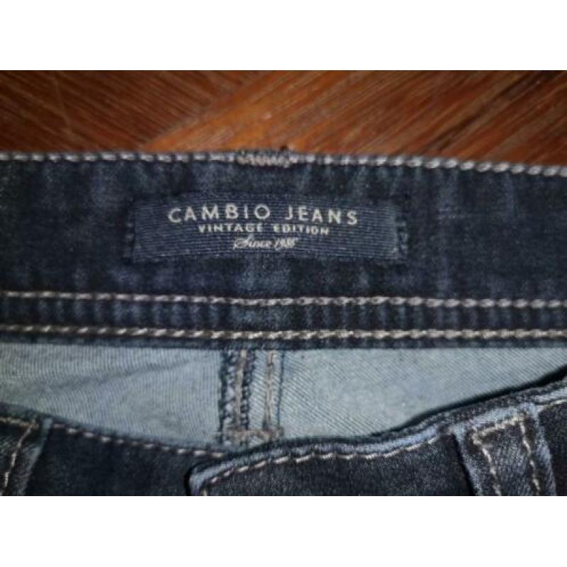 CAMBIO Parla, als nieuw, jeans stretch, hoge taille, mt 34
