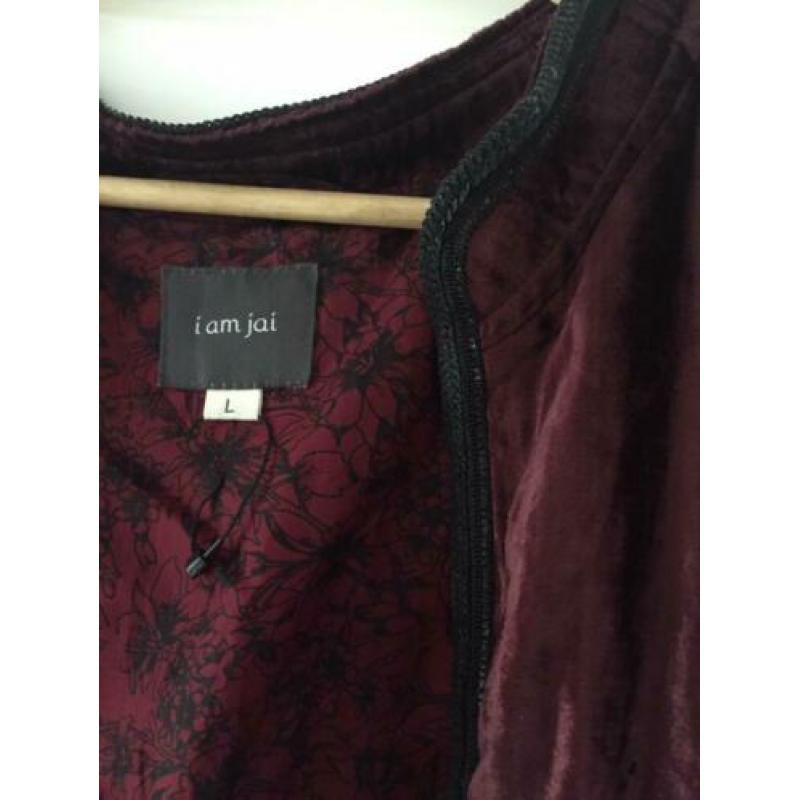 I am Jai velvet Kimono Romy boomsma stijl fluweel