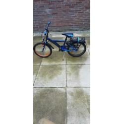 Loekie jongensfiets 18 inch