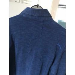 Overhemd Cast Iron blauw