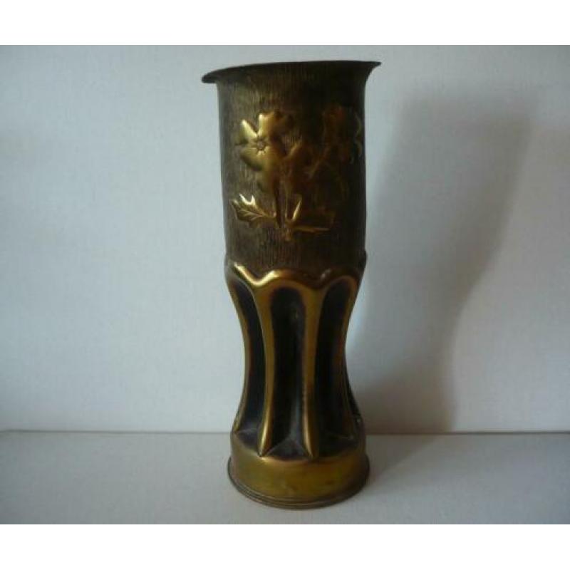 Granaat huls, trench art ww2.