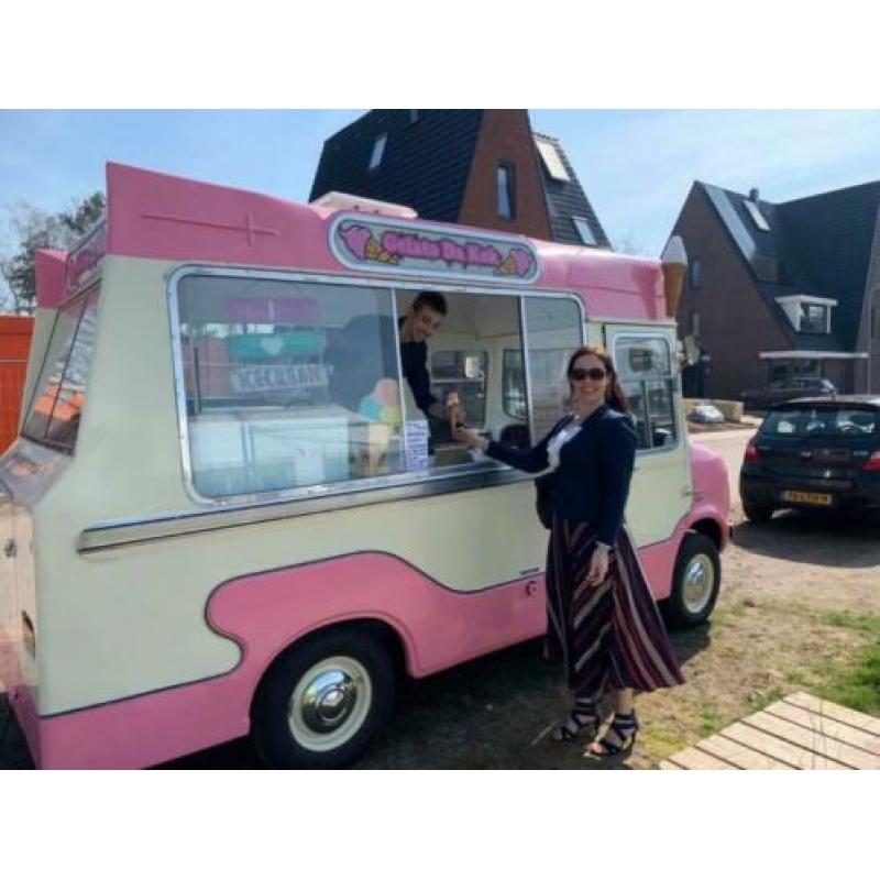 Ijswagen op locatie