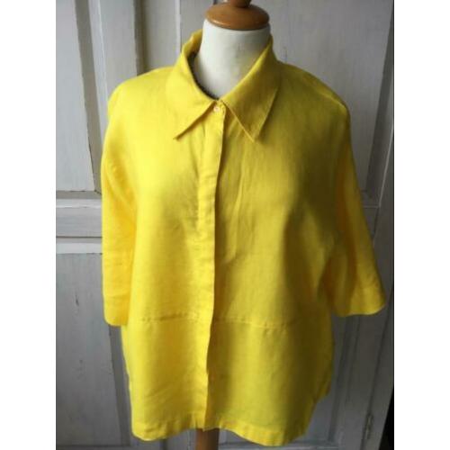 Mooie blouse van Opus, geel, 42
