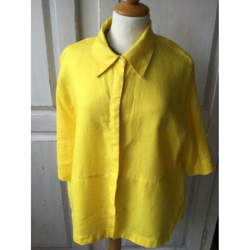 Mooie blouse van Opus, geel, 42