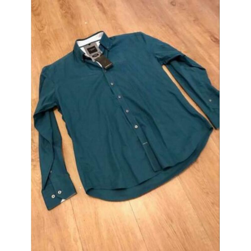 Merkoverhemd merk INSPIRED, slender fit, maat 41/42