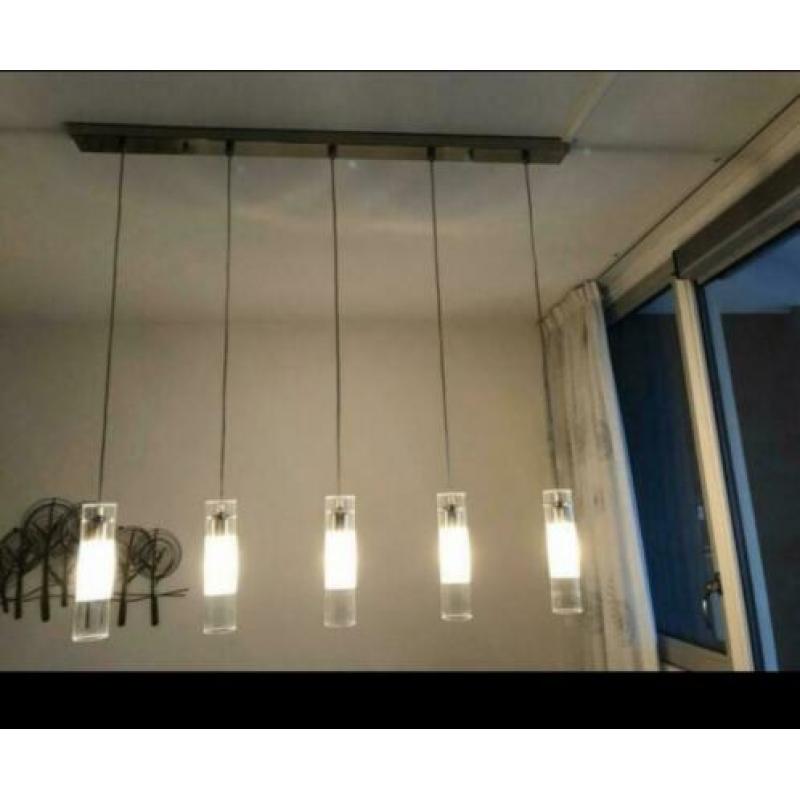 Mooie hanglamp met 5 lampen