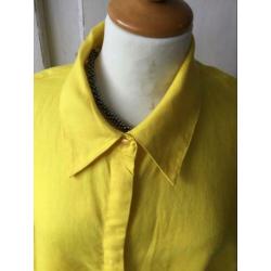Mooie blouse van Opus, geel, 42