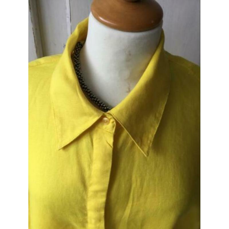 Mooie blouse van Opus, geel, 42