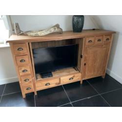 Teak houten tv meubel