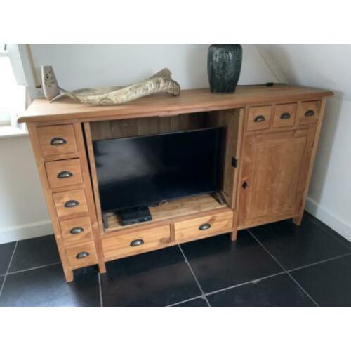 Teak houten tv meubel