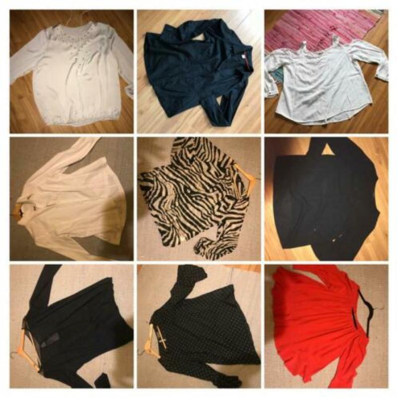 45 stuks Pakket dames kleding mt 42/44 L
