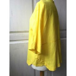 Mooie blouse van Opus, geel, 42