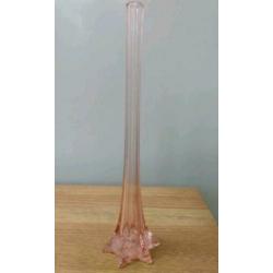 Vaasje vintage blauw Eiffeltoren Eiffel tower vase