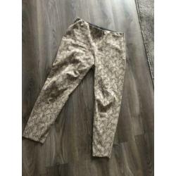Zara jeans/ Zara legging slangenprint maat l met elastiek