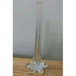 Vaasje vintage blauw Eiffeltoren Eiffel tower vase