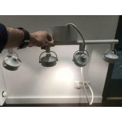 2X Ikea Beryll spot wit