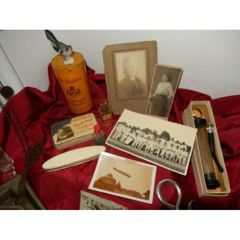 Lot diverse retro items