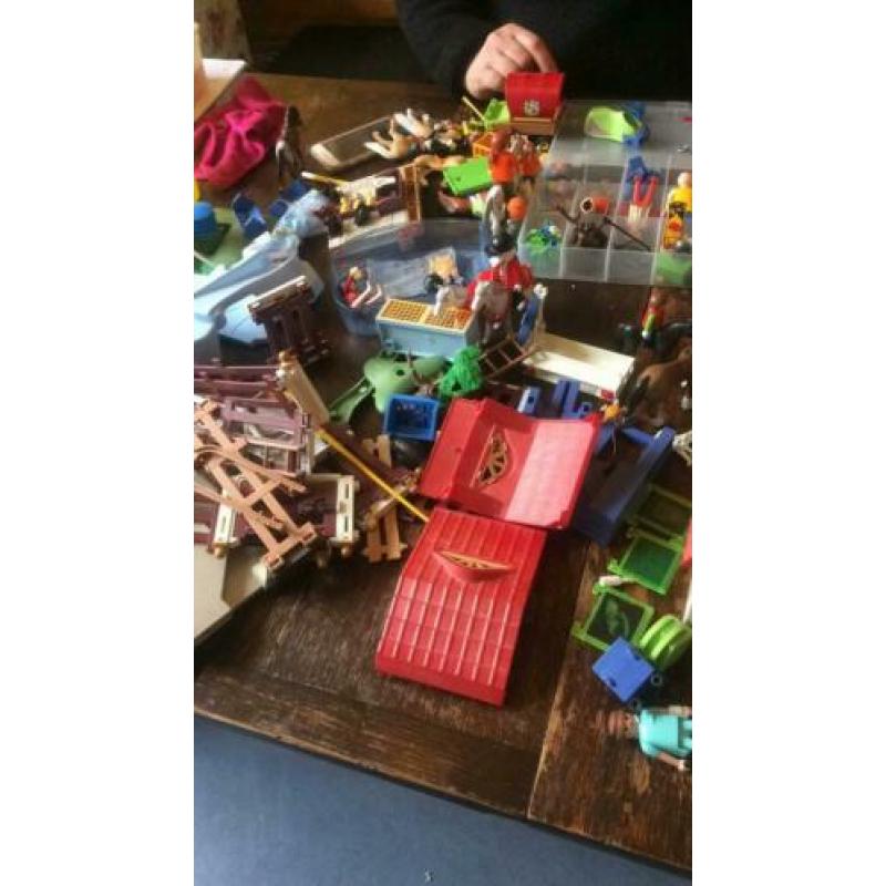 Heel veel paarden playmobil.