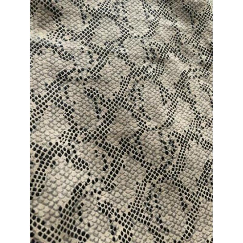 Zara jeans/ Zara legging slangenprint maat l met elastiek