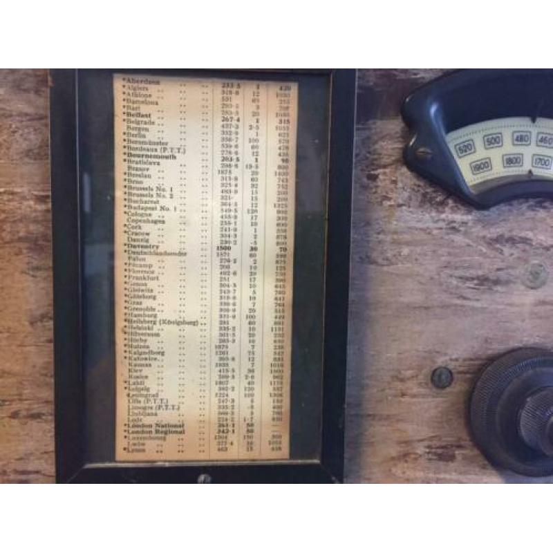 Brocante - echt Nostalgisch oud Radio-meubel!