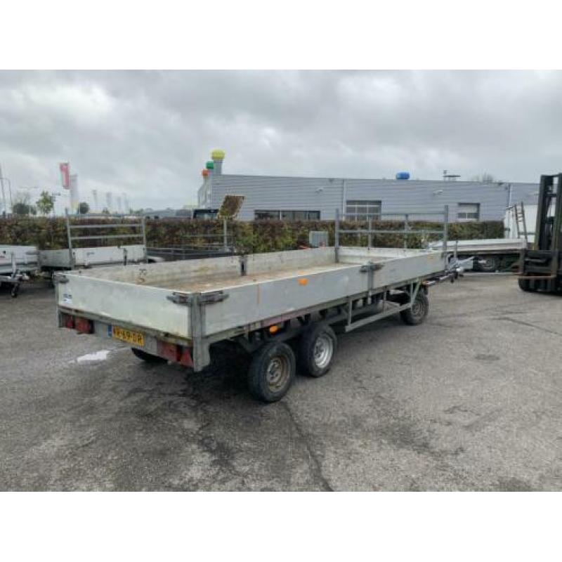 Schamelwagen kipper 510x200 3500kg 3x1800kg schamelaanhanger