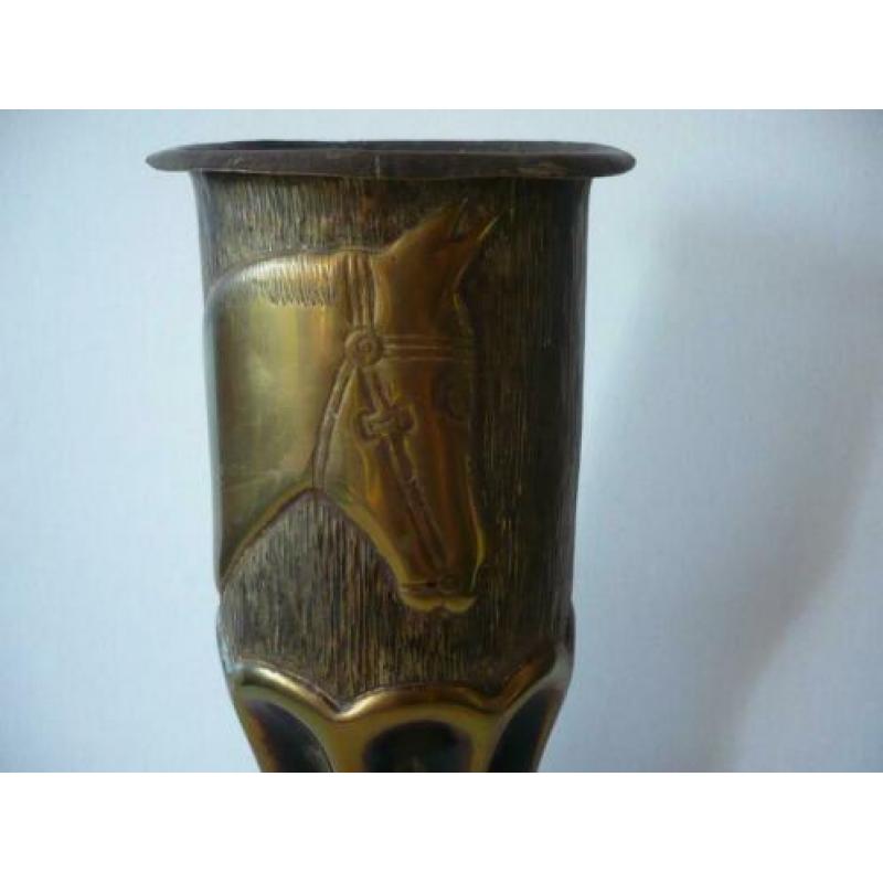 Granaat huls, trench art ww2.