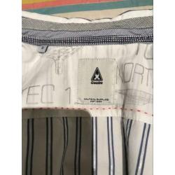 GAASTRA blauw wit gestreept blousje maat S