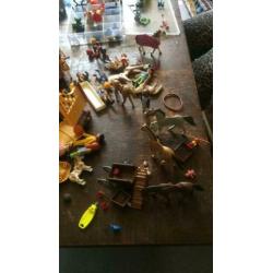 Heel veel paarden playmobil.