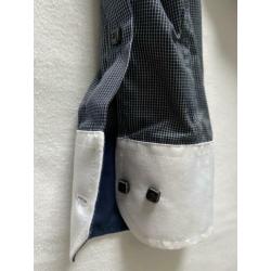 Heren overhemd Tommy Hilfiger met witte board maat S/M