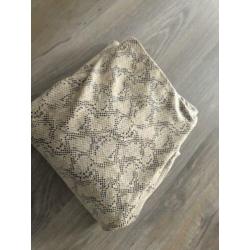 Zara jeans/ Zara legging slangenprint maat l met elastiek