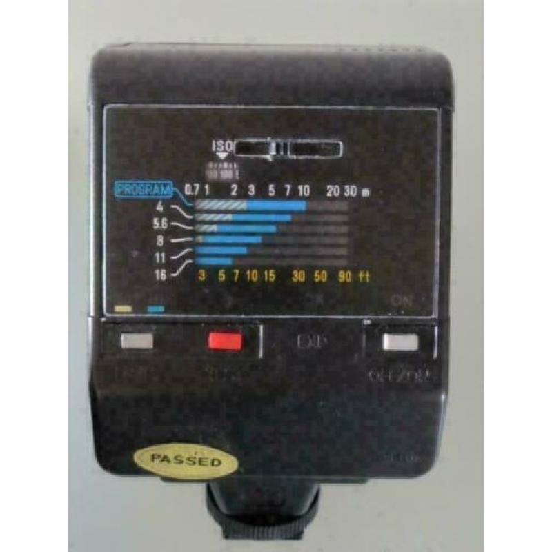 Minolta program 2800 AF met zwarte hoes etui