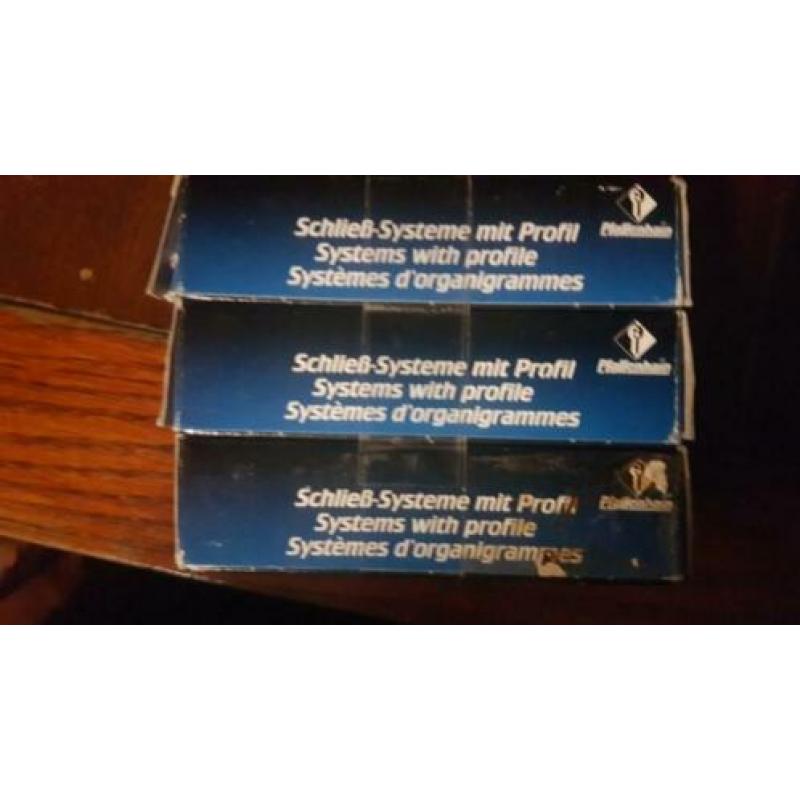 3 x SKG 2 CILINDER Pfaffenhain sloten met sleutels