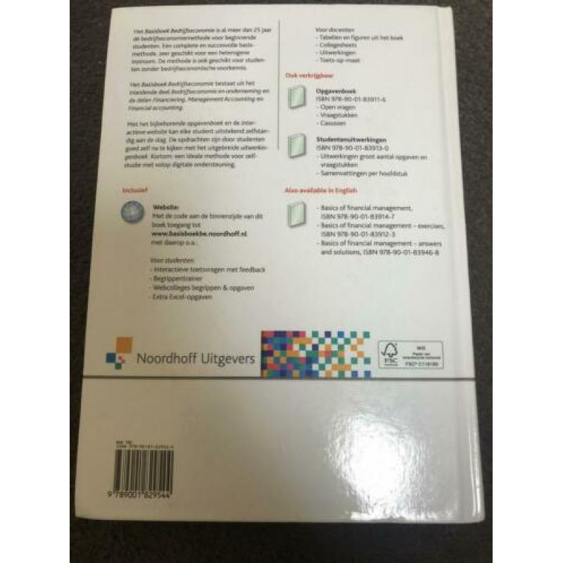 Basisboek bedrijfseconomie incl. Opgaven