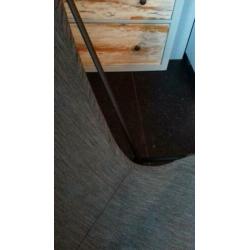 Vlinderstoel - fauteuil staal grijs, 2 stuks!