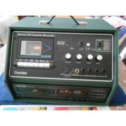Coomber stereo CD Cassette recorder