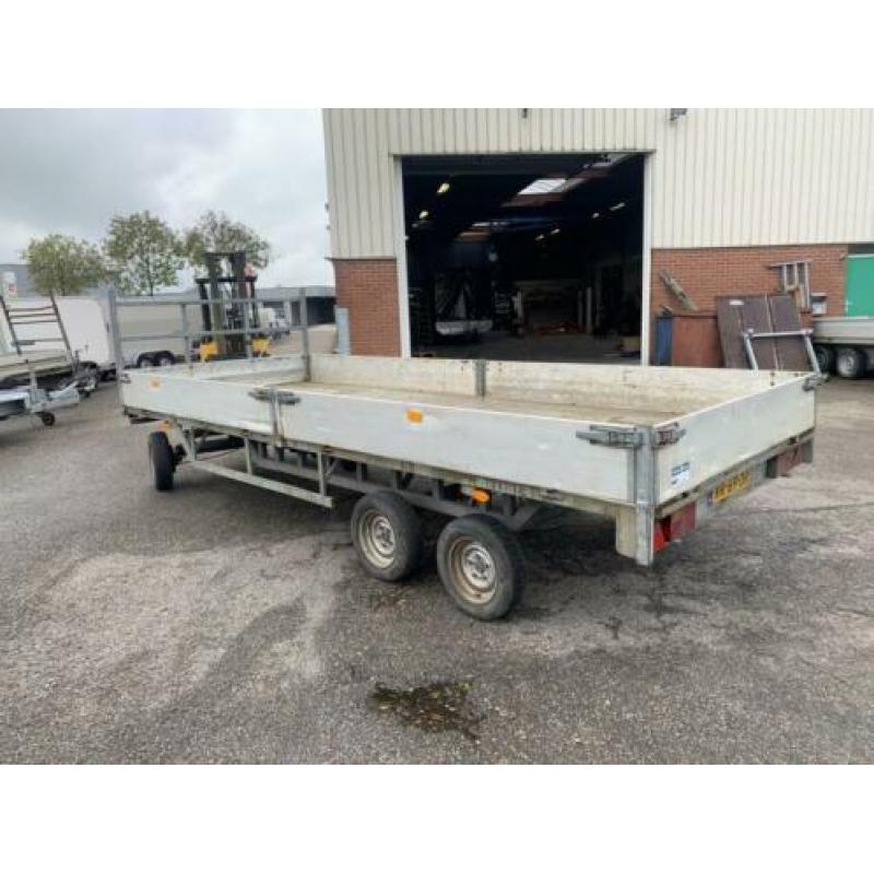 Schamelwagen kipper 510x200 3500kg 3x1800kg schamelaanhanger