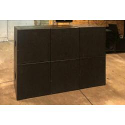 6x compromis cl181 subwoofer ( the box 18-500 /8A )