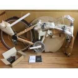 Opvouwbare witte mountainbike / vouwfiets / ATB *NIEUW*