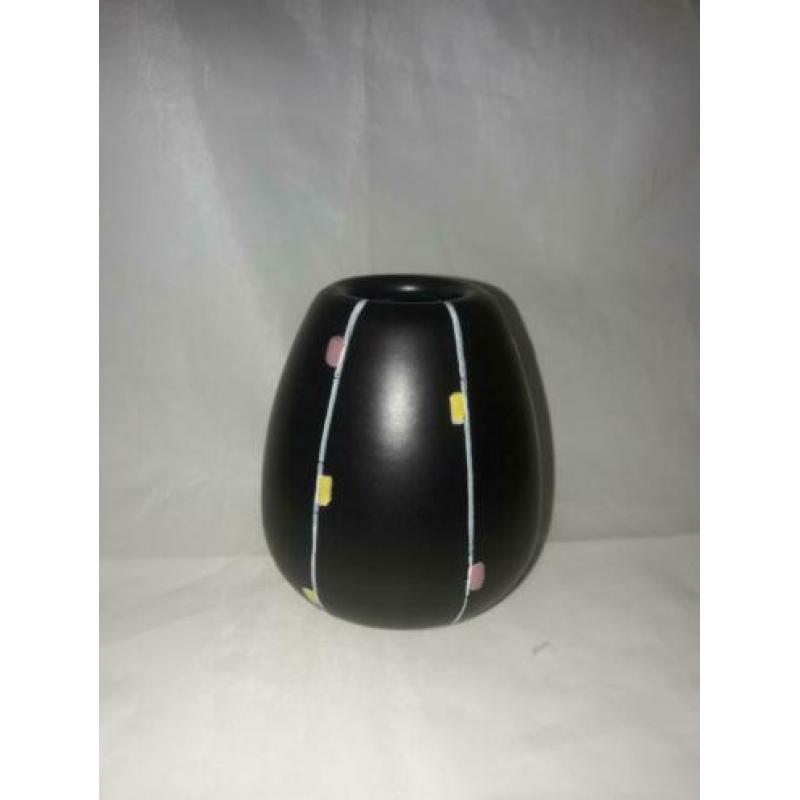 Platelen vaasje Flora Gouda decor tosca.