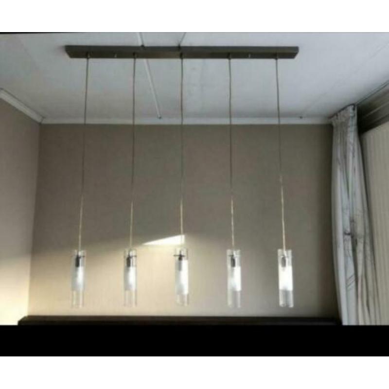 Mooie hanglamp met 5 lampen