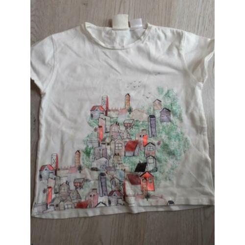 Zara shirtje maat 98 ongedragen