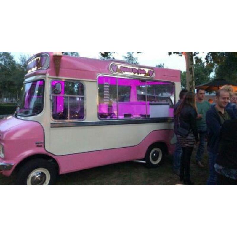 Ijswagen op locatie