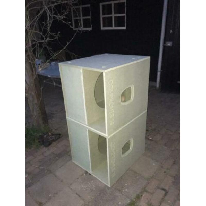 6x compromis cl181 subwoofer ( the box 18-500 /8A )