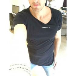Replay t shirt maat s zo goed als nieuw