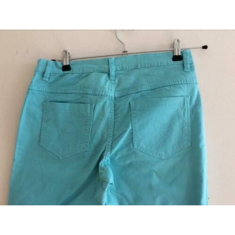 Geisha capri jeans maat L aqua kleur.