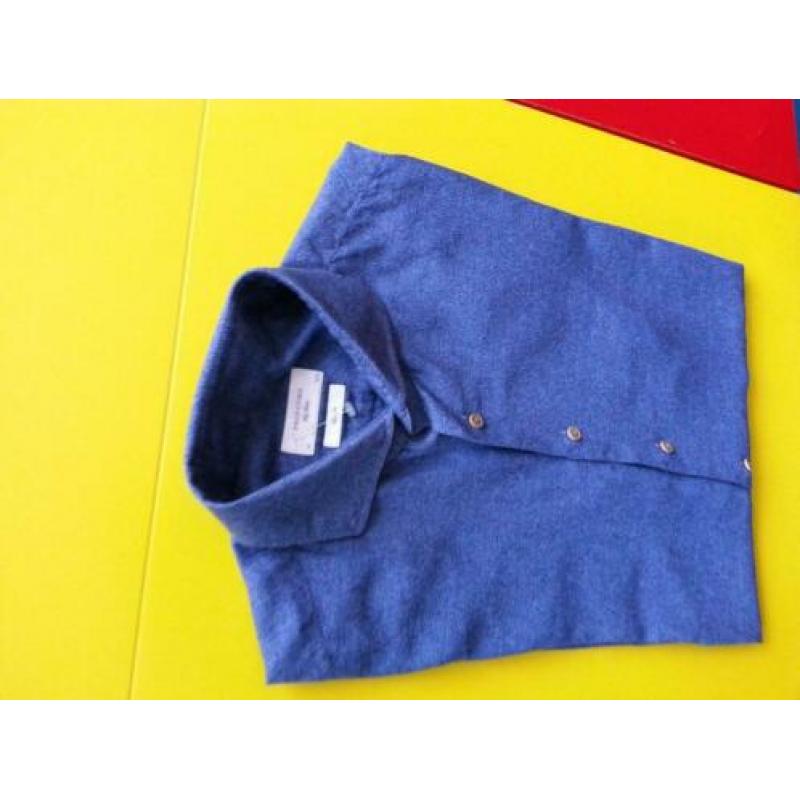 Nieuw PROFUOMO Slim Fit overhemd met blauwe kleur 42