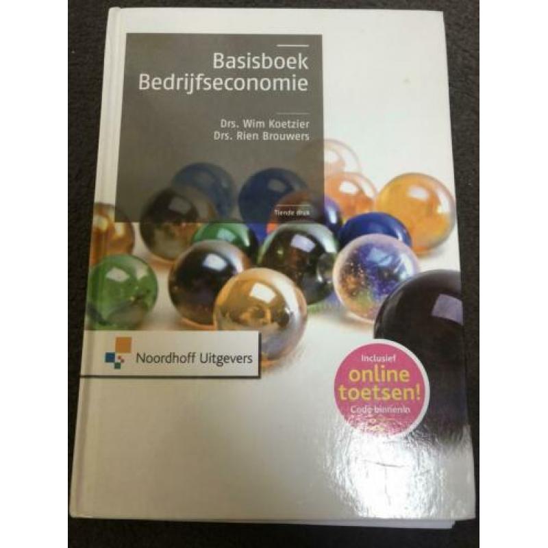 Basisboek bedrijfseconomie incl. Opgaven