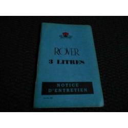 ROVER P5 - 3 LITRE Handleiding - Instructieboek ORIGINEEL !!