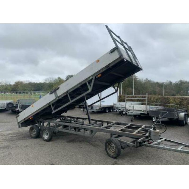 Schamelwagen kipper 510x200 3500kg 3x1800kg schamelaanhanger